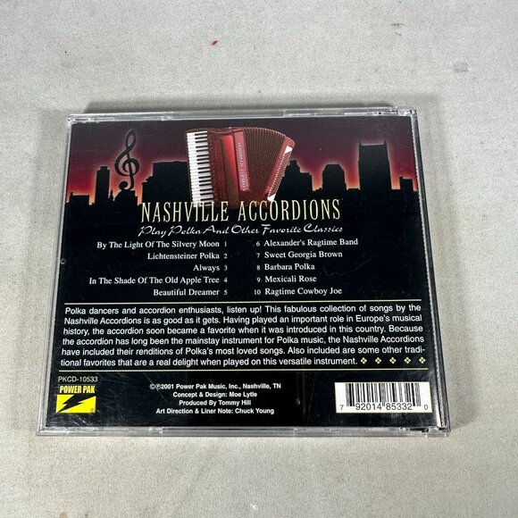 Nashville Accordions Play Polkas & Other Favorite Classics CD 2001 Music - Picture 2 of 4